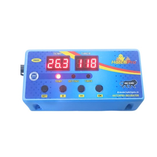 Hatchpro RB20 Temperature Timer Controller | Alternate to STC-1000