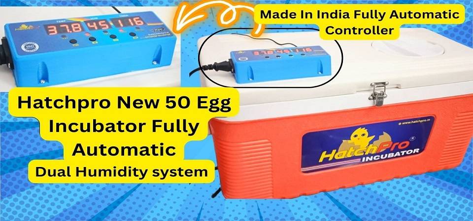 Hatchpro 50 egg incubator with new controller