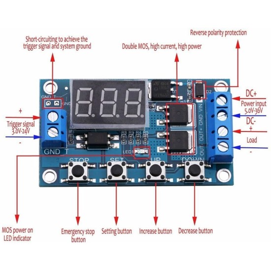 Hatchpro 12vdc delay timer circuit for egg incubator turning