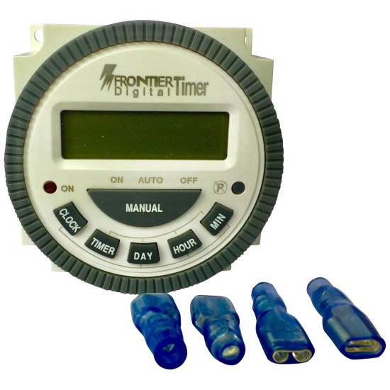 Frontier TM619H2 Digital Timer Programmable Time Switch with LCD 4 Pin