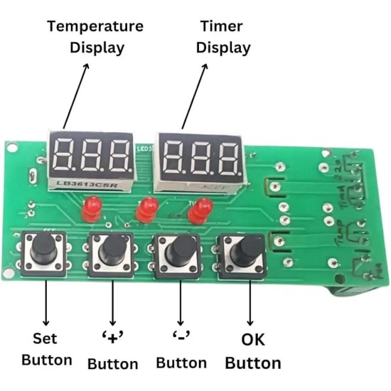 Hatchpro RB20 Temperature Timer Controller | Alternate to STC-1000